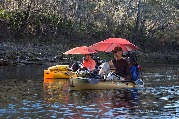 Kayak Umbrella Dudes