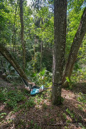 John Napping at RS sinkhole