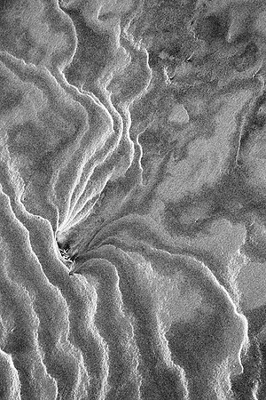 Stormy Sand V B&W