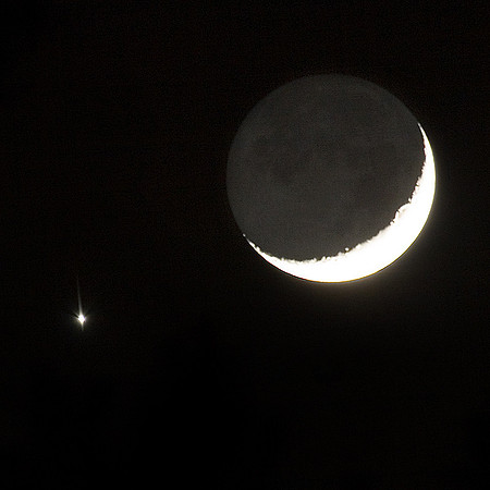 Crescent Moon & Star