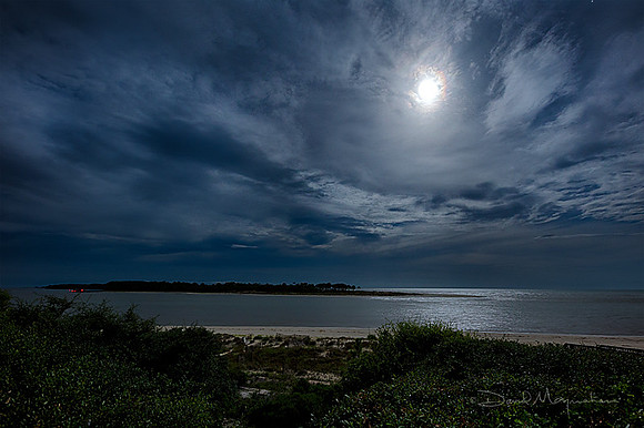 Moonglow at Indian Pass