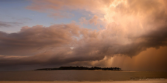 St Vincent Storm Panorama