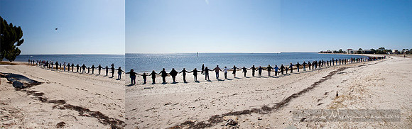 Hands Across the Sand