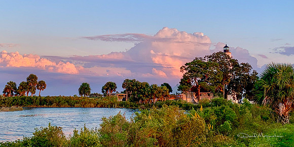 St Marks Eastern Sunset Light